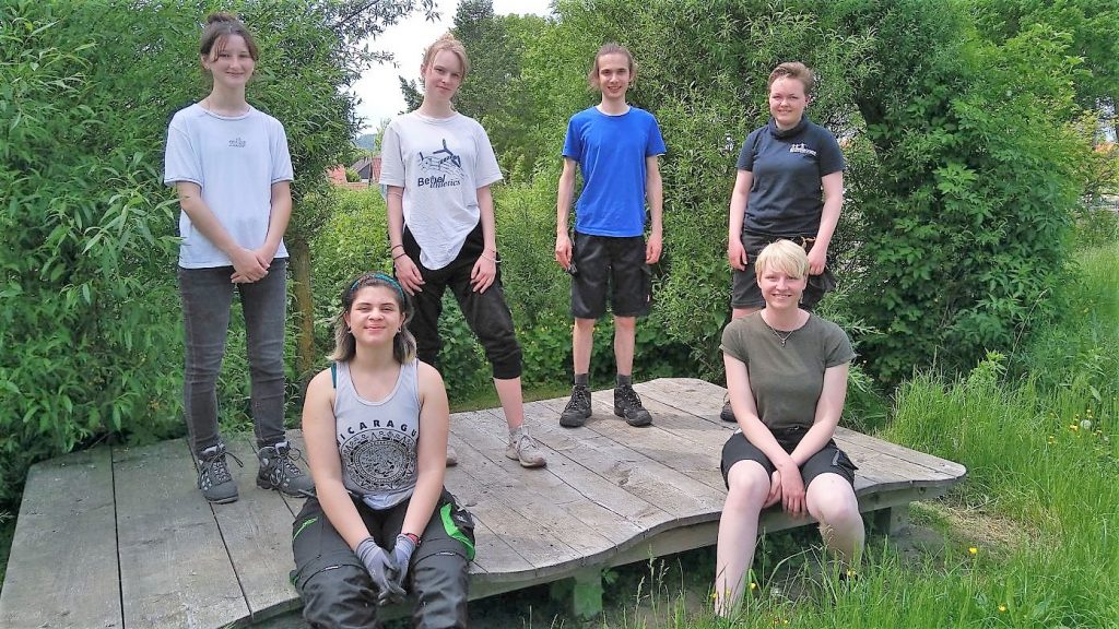Ganz viele Freiwillige an Bord